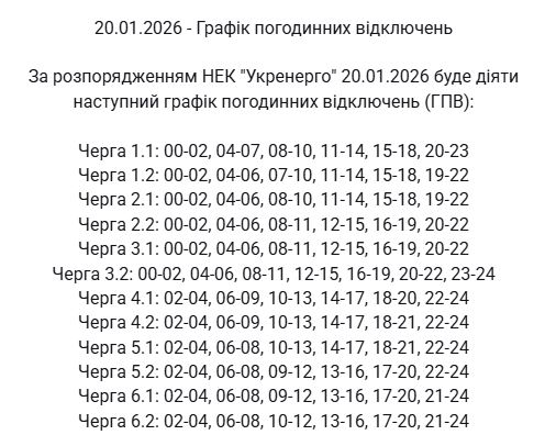Не тільки у Києві: у низці областей ввели аварійні відключення світла, графіки не діють